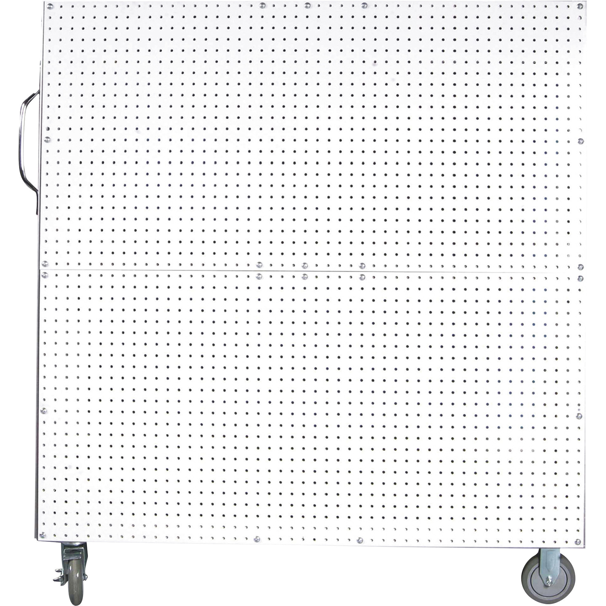 Triton Products DuraBoard Louvered Panel Mobile Tool Cart, 650-Lb. Load Rating, Model# LPC-2